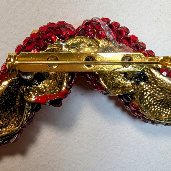 Wendy Gell wizard of Oz. Dorothy's Ruby slippers brooch. Rare and beautiful. - Picture 4 of 4
